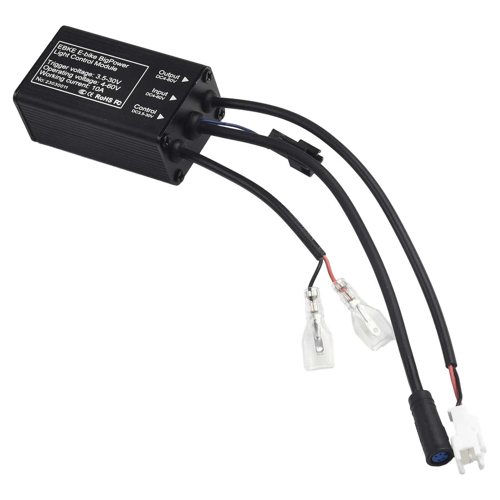 Lamp Signal Control Lamp Group Adapter Cable for Bafang 8Fun Drive 10A MAX Output Current DC24V Output Voltage
Lamp Signal Control Lamp Group Adapter Cable for Bafang 8Fun Drive 10A MAX Output Current DC24V Output Voltage