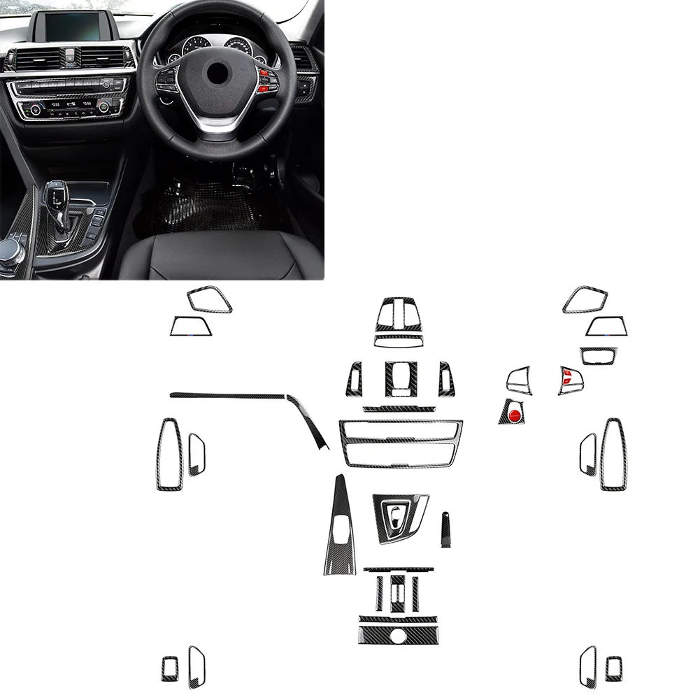39 Pcs RHD Car Interior Decoration Trim Sticker For BMW F30 3 Series GT F34 2013 2014 2015 2016 2017 2018 2019
39 Pcs RHD Car Interior Decoration Trim Sticker For BMW F30 3 Series GT F34 2013 2014 2015 2016 2017 2018 2019