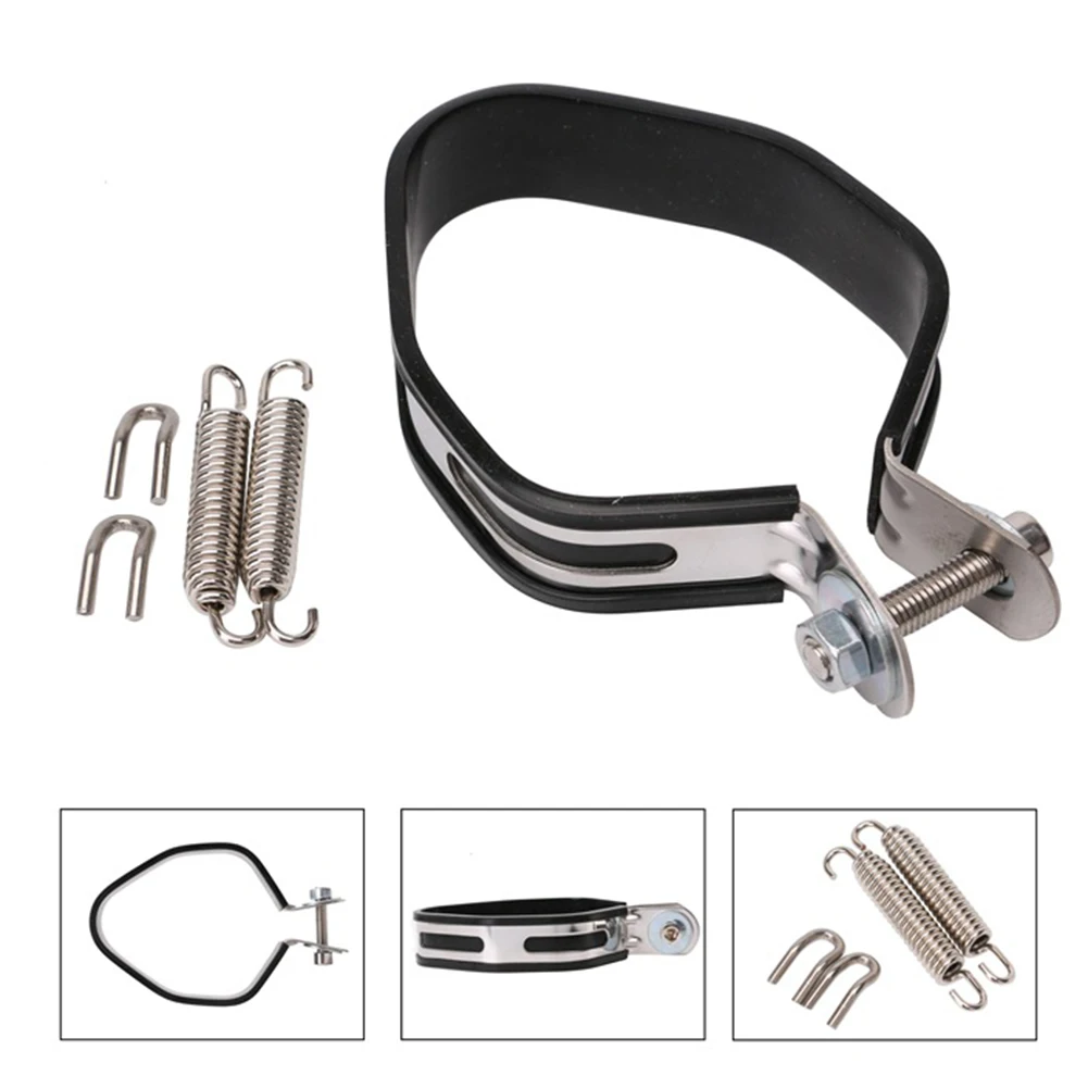 Support Bracket Exhaust Muffler Motorcycle Parts 1Set Motorcycle Exhaust Pipe Easy To Install Fixed Ring Motorcycle Accessories
Support Bracket Exhaust Muffler Motorcycle Parts 1Set Motorcycle Exhaust Pipe Easy To Install Fixed Ring Motorcycle Accessories