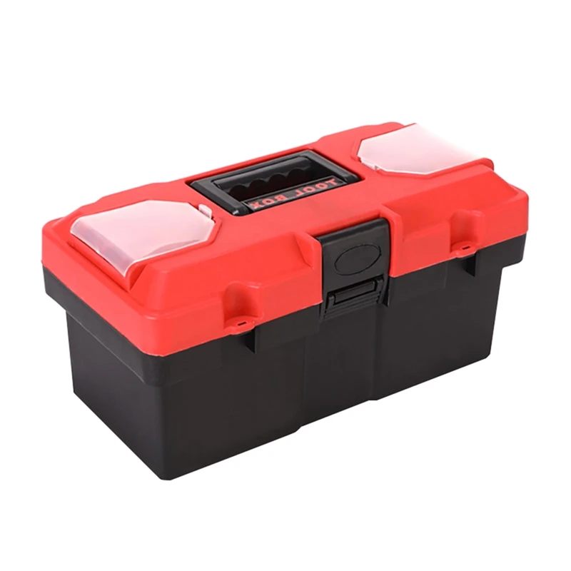 Small Tool Boxes PP Plastic Tool Boxes 14 Inch With Removable Duty Toolbox With Metal Latch, Rated Up To 33 Lbs
Small Tool Boxes PP Plastic Tool Boxes 14 Inch With Removable Duty Toolbox With Metal Latch, Rated Up To 33 Lbs
