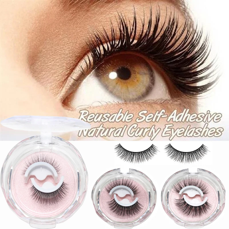 Self-adhesive Strip Lashes Extension Beauty Supplies Eye Makeup Glue-free Natural False Eyelashes Reusable Women Makeup
Self-adhesive Strip Lashes Extension Beauty Supplies Eye Makeup Glue-free Natural False Eyelashes Reusable Women Makeup