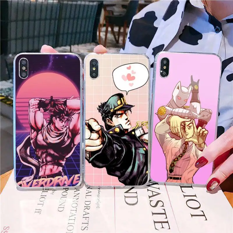 MaiYaCa JoJo's Bizarre Adventure Phone Case for iPhone 11 12 13 Mini Pro Max 8 7 6 6S Plus X 5 SE 2020 XR XS Case shell
MaiYaCa JoJo's Bizarre Adventure Phone Case for iPhone 11 12 13 Mini Pro Max 8 7 6 6S Plus X 5 SE 2020 XR XS Case shell