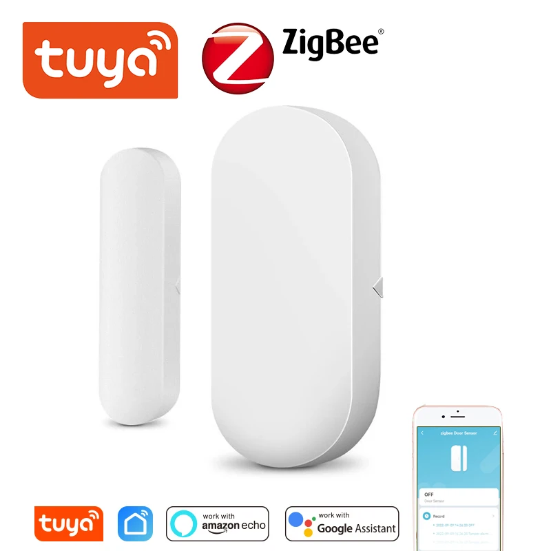 Датчик окон и дверей Tuya Zigbee3.0, беспроводной мини-детектор подключения, работает с Alexa Google Home
Датчик окон и дверей Tuya Zigbee3.0, беспроводной мини-детектор подключения, работает с Alexa Google Home