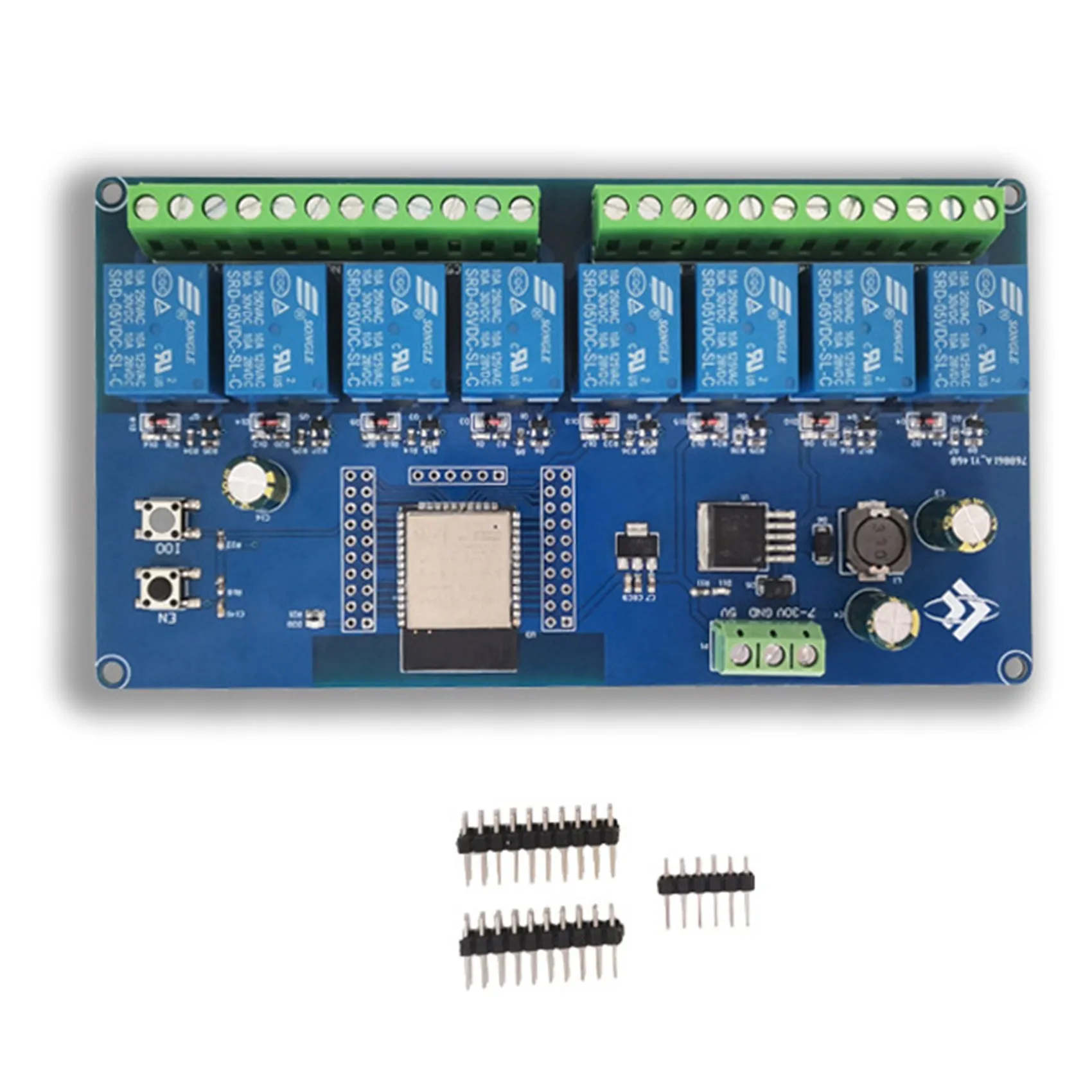 Источник питания DC5-30 в ESP32 WIFI Bluetooth 8-полосный релейный модуль ESP32-WROOM дополнительная плата разработки
Источник питания DC5-30 в ESP32 WIFI Bluetooth 8-полосный релейный модуль ESP32-WROOM дополнительная плата разработки