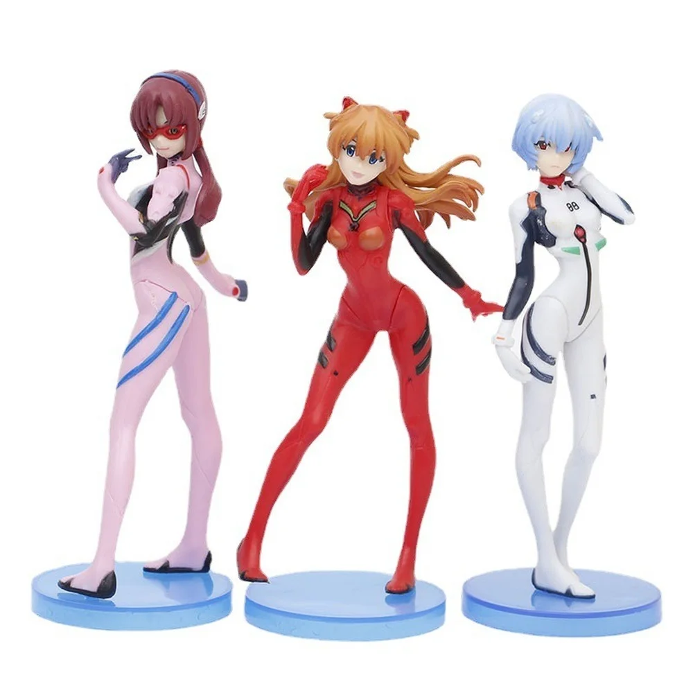 3 шт./компл. аниме Neon Genesis Eva Aya Polly Langley Asuka, экшн-фигурка, Коллекционная модель, кукла, игрушки, детские подарки
3 шт./компл. аниме Neon Genesis Eva Aya Polly Langley Asuka, экшн-фигурка, Коллекционная модель, кукла, игрушки, детские подарки