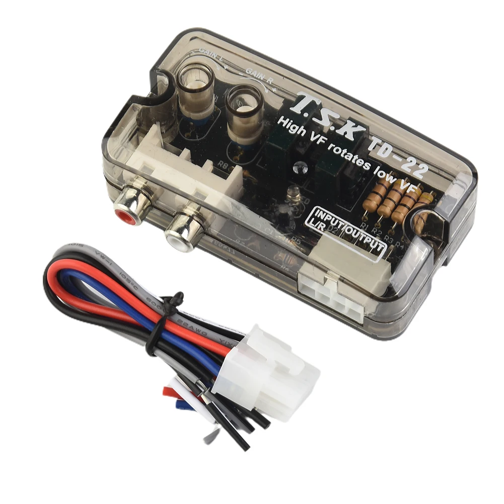 Automotive Audio Converter 12V RCA Stereo High-low Adjustable Converter Adapter Speaker Level Converter Car Accessories
Automotive Audio Converter 12V RCA Stereo High-low Adjustable Converter Adapter Speaker Level Converter Car Accessories