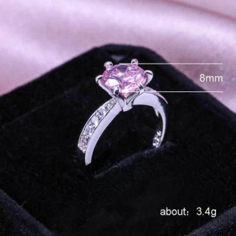 Huitan Fashion Six Prong Solitaire Wedding Ring For Women AAA CZ Stone Engagement Femme Ring Band Valentines Gift For Girl
Huitan Fashion Six Prong Solitaire Wedding Ring For Women AAA CZ Stone Engagement Femme Ring Band Valentines Gift For Girl