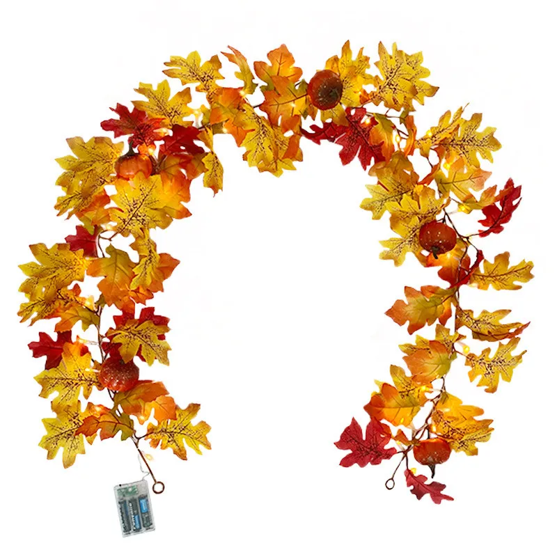 Home Decoration Maple Leaves Vine with String Light Artificial Plant Ivy Leaf Wedding Arch Flower Birthday Party Garland Rattan
Home Decoration Maple Leaves Vine with String Light Artificial Plant Ivy Leaf Wedding Arch Flower Birthday Party Garland Rattan