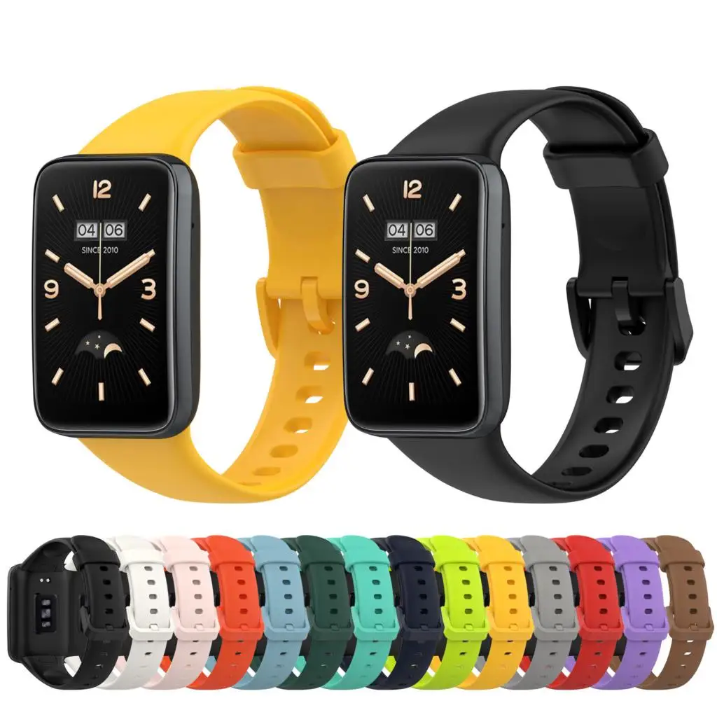 Ремешок силиконовый для Xiaomi Mi Band 7 Pro, сменный Браслет для наручных часов Mi Band7 Pro, для мужчин и женщин
Ремешок силиконовый для Xiaomi Mi Band 7 Pro, сменный Браслет для наручных часов Mi Band7 Pro, для мужчин и женщин