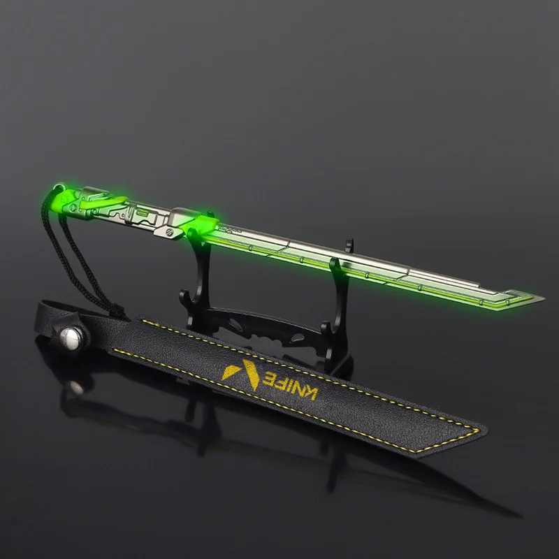 Valorant Weapon Meele RGX 11z Pro Knife 21cm Game Peripheral Alloy Metal Material Samurai Sword Weapons Model Gift Toys for Boys
Valorant Weapon Meele RGX 11z Pro Knife 21cm Game Peripheral Alloy Metal Material Samurai Sword Weapons Model Gift Toys for Boys
