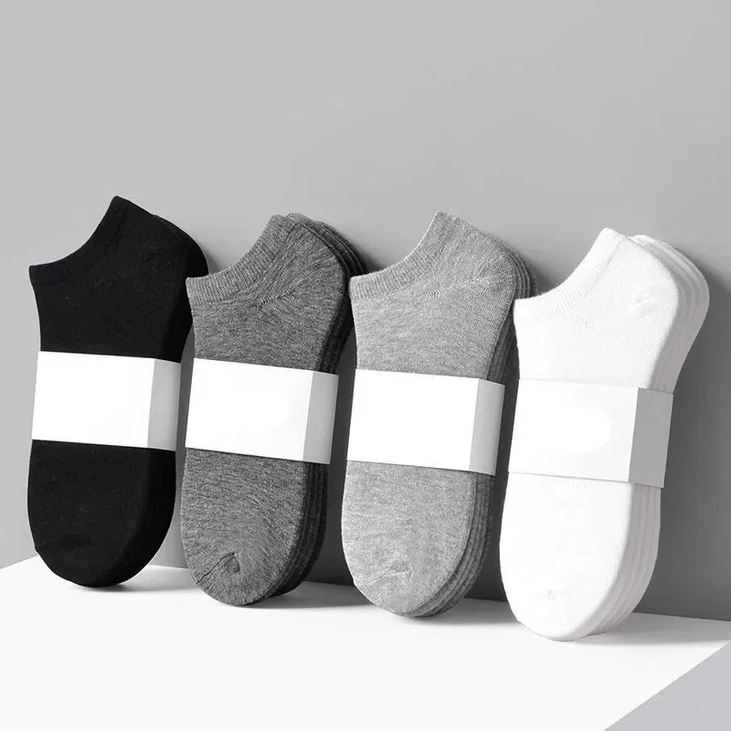 5 Pairs/Lot Low Cut Men Socks Solid Color Black White Gray Breathable Cotton Sports Socks Male Short Socks Women Men
5 Pairs/Lot Low Cut Men Socks Solid Color Black White Gray Breathable Cotton Sports Socks Male Short Socks Women Men