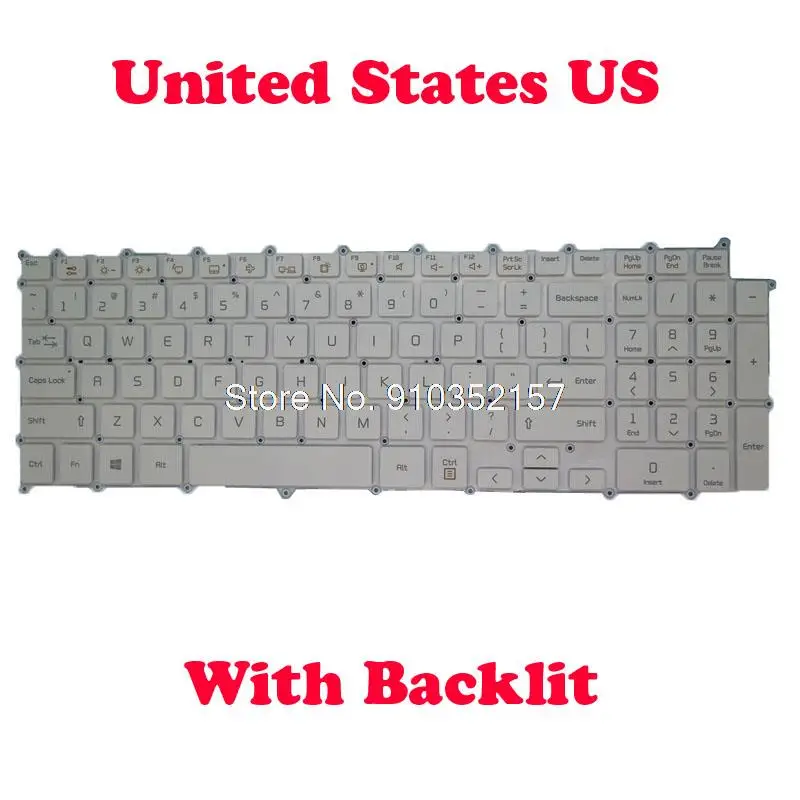 Ноутбук с подсветкой клавиатуры для LG 17Z90N 17Z90N-V 17Z90N-N 17Z90N-R, английская, английская, белая, без рамки
Ноутбук с подсветкой клавиатуры для LG 17Z90N 17Z90N-V 17Z90N-N 17Z90N-R, английская, английская, белая, без рамки