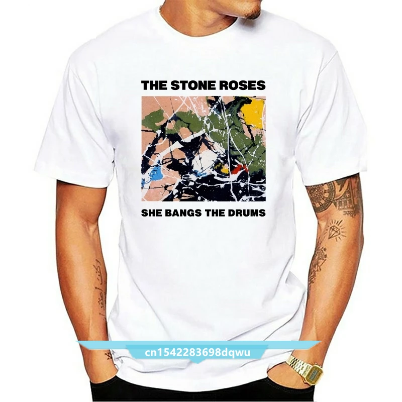 THE STONE ROSES Official T-Shirt She Bangs The Drums Grey Band New S M L XL XXL Printing Men Tops TEE Shirt
THE STONE ROSES Official T-Shirt She Bangs The Drums Grey Band New S M L XL XXL Printing Men Tops TEE Shirt