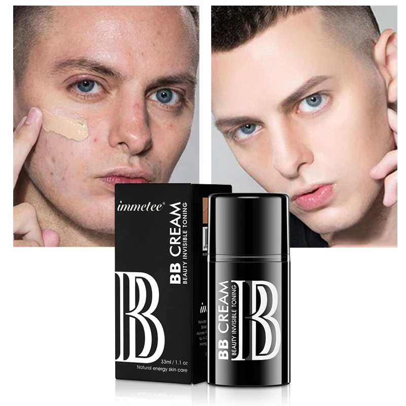 Effective Natural Base Makeup Face Foundation Men BB Cream Revitalising Men's Tone Up Cream Waterproof Sweatproof Base Makeup 
Effective Natural Base Makeup Face Foundation Men BB Cream Revitalising Men's Tone Up Cream Waterproof Sweatproof Base Makeup