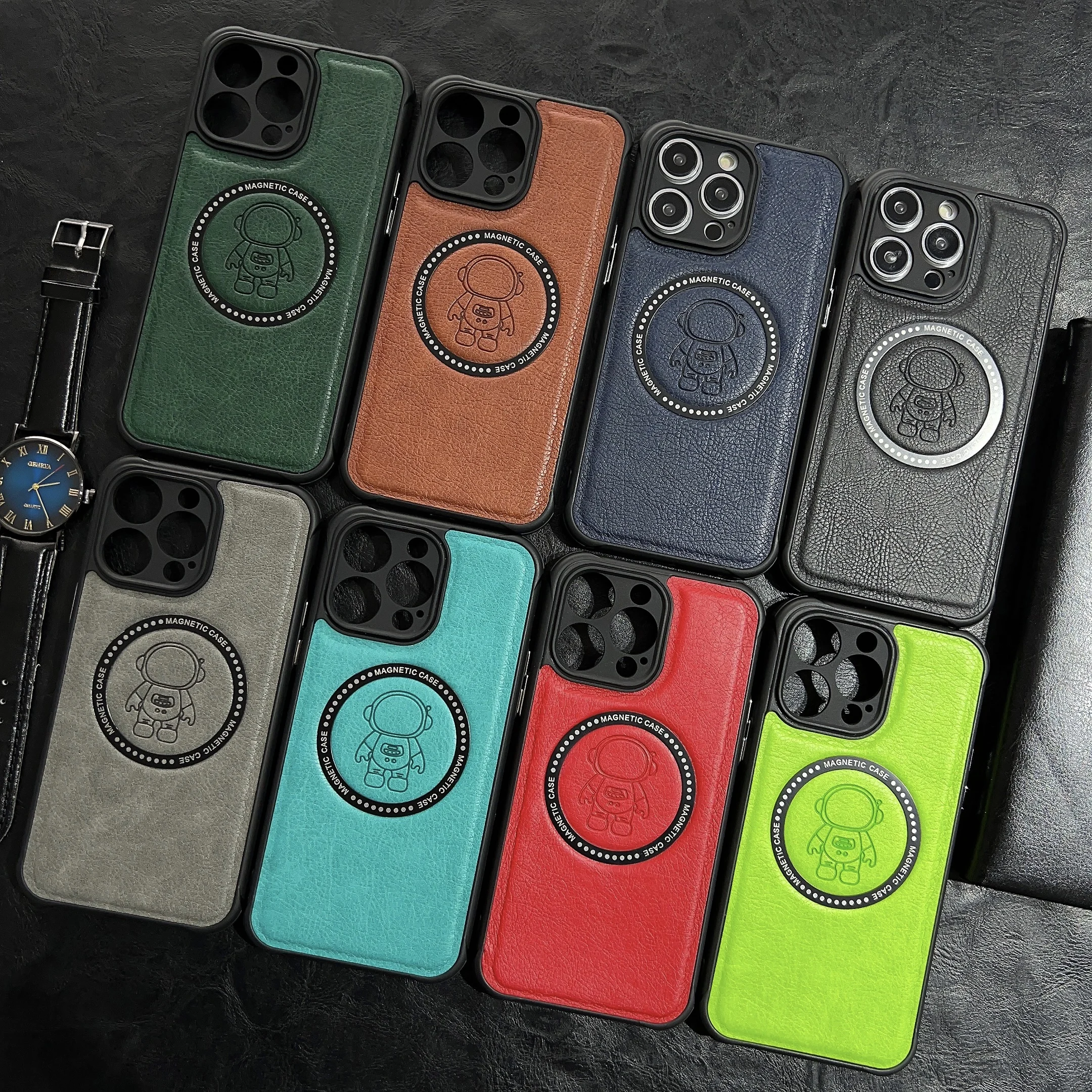 Astronaut Leather Magnetic Phone Case For iPhone 14 13 12 11 ProMax For 14 13 12 Pro 14 Plus For Magsafe Wireless Charging Cover
Astronaut Leather Magnetic Phone Case For iPhone 14 13 12 11 ProMax For 14 13 12 Pro 14 Plus For Magsafe Wireless Charging Cover