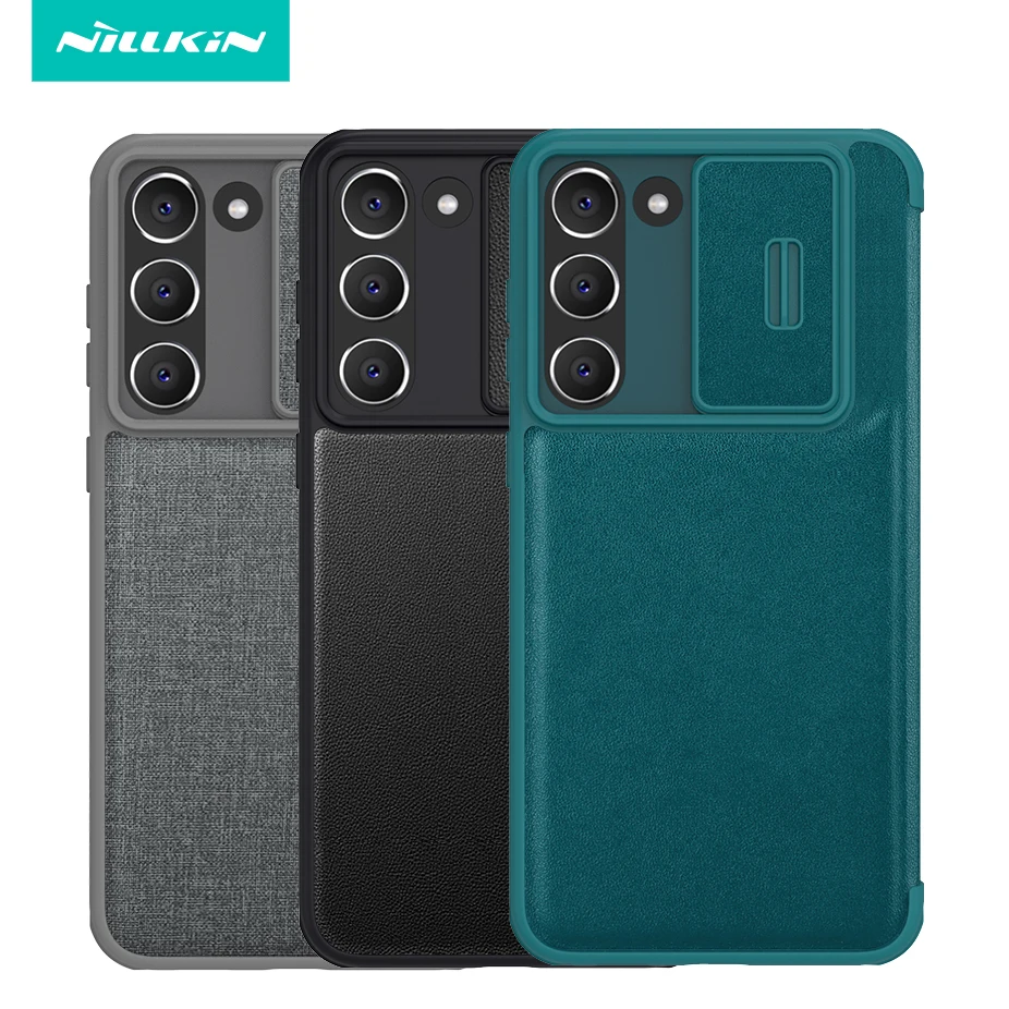 Leather Cloth Flip Case For Samsung Galaxy S23 Ultra Nillkin Slide Camera Protection Case For Galaxy S23 S23 Plus Phone Shell
Leather Cloth Flip Case For Samsung Galaxy S23 Ultra Nillkin Slide Camera Protection Case For Galaxy S23 S23 Plus Phone Shell