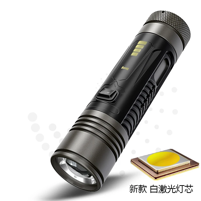 Leopard Flashlight Zoom High Power 30W Power Torch Led White Laser Type Fast Charge Flashlight
Leopard Flashlight Zoom High Power 30W Power Torch Led White Laser Type Fast Charge Flashlight