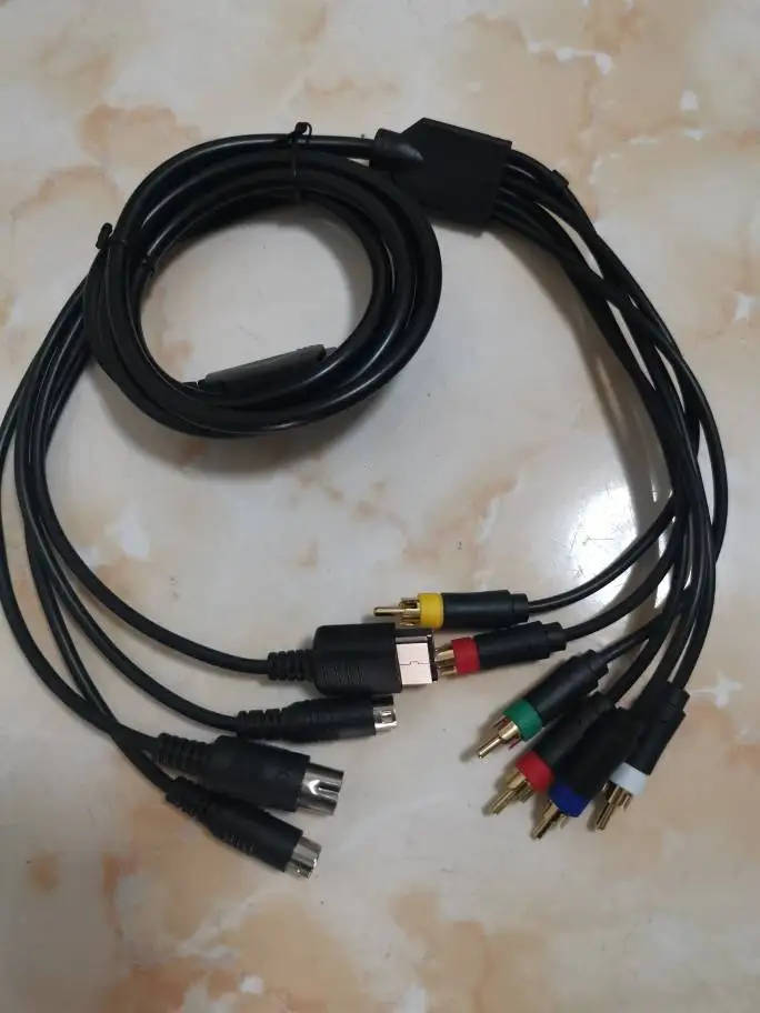 4 in 1 Composite RGB Video Cable For SEGA MD1 2 for Saturn SS Dreamcast DC Console For Sony PVM BVM NEC XM Not Component
4 in 1 Composite RGB Video Cable For SEGA MD1 2 for Saturn SS Dreamcast DC Console For Sony PVM BVM NEC XM Not Component