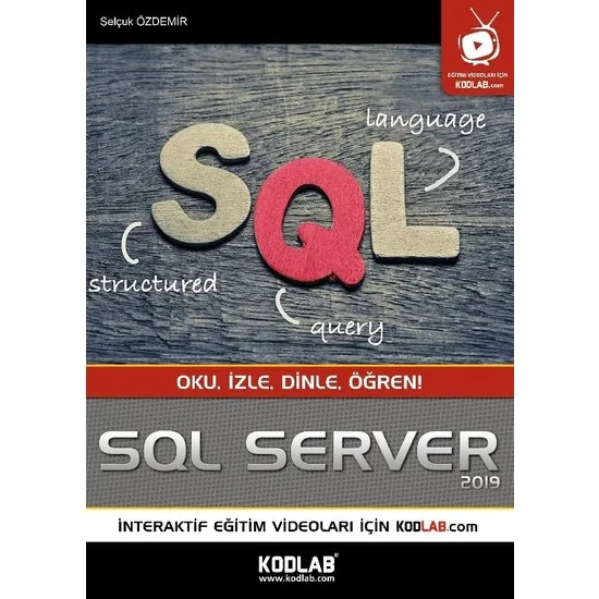 Sql Server 2019 Selcuk Özdemir Turkish books information technology software coding
Sql Server 2019 Selcuk Özdemir Turkish books information technology software coding