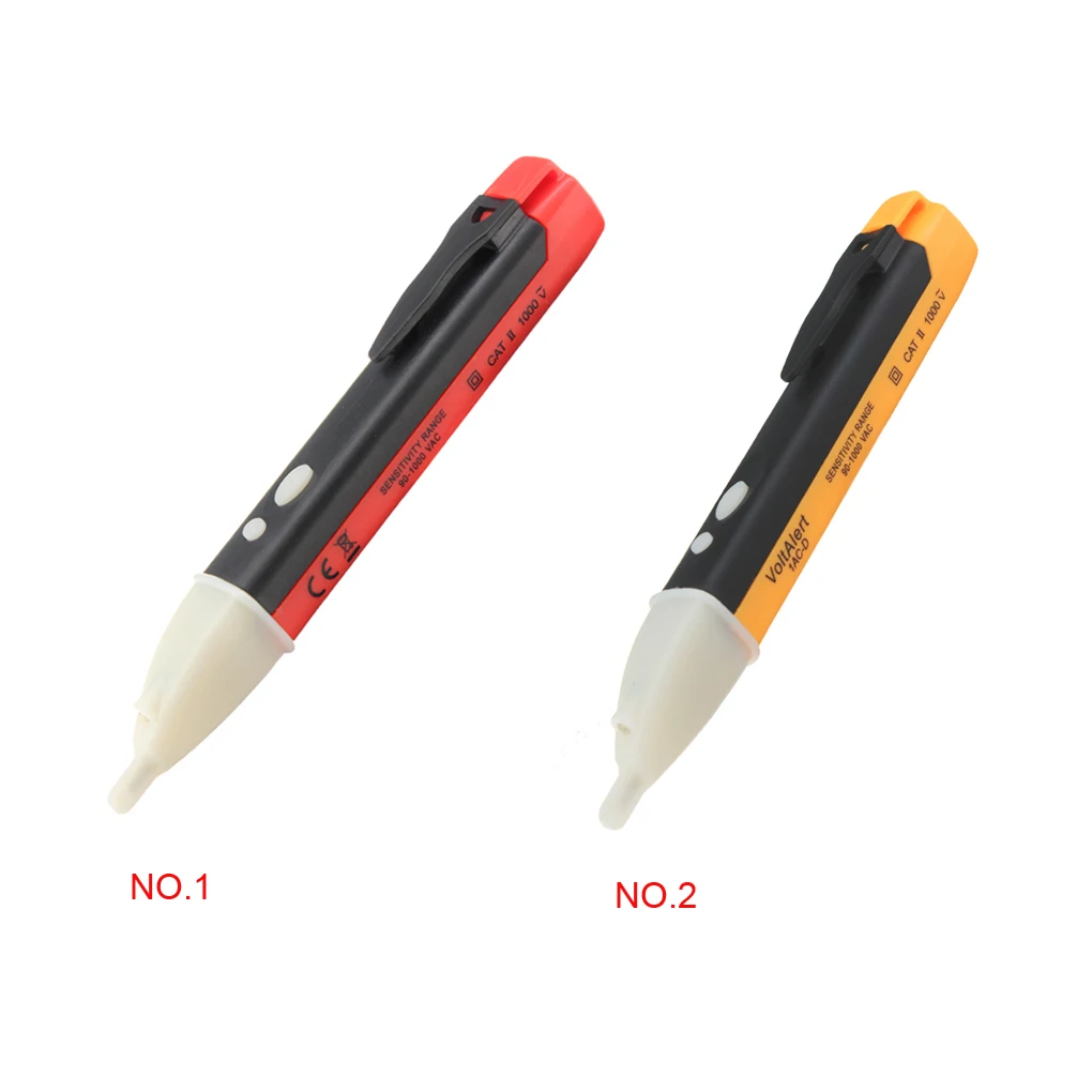 Electric indicator 90-1000V Non-Contact Socket Wall AC Power Outlet Voltage Detector Sensor Tester Pen LED light AC 110V-220V 
Electric indicator 90-1000V Non-Contact Socket Wall AC Power Outlet Voltage Detector Sensor Tester Pen LED light AC 110V-220V