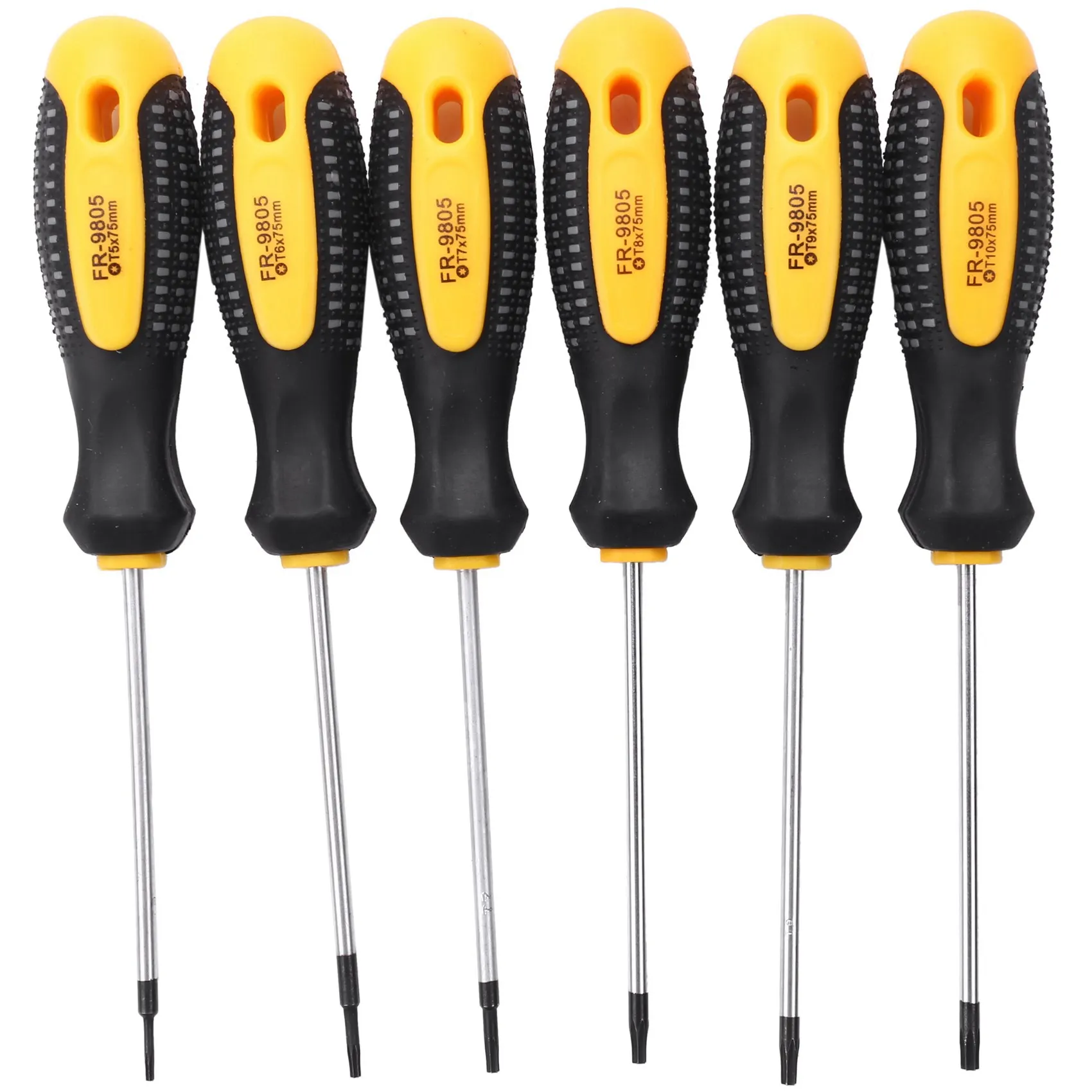 1Set -V Torx Screwdriver Set with Magnetic T5-T10 Screw Driver Set Kit for Repair Hand Tool Set
1Set -V Torx Screwdriver Set with Magnetic T5-T10 Screw Driver Set Kit for Repair Hand Tool Set