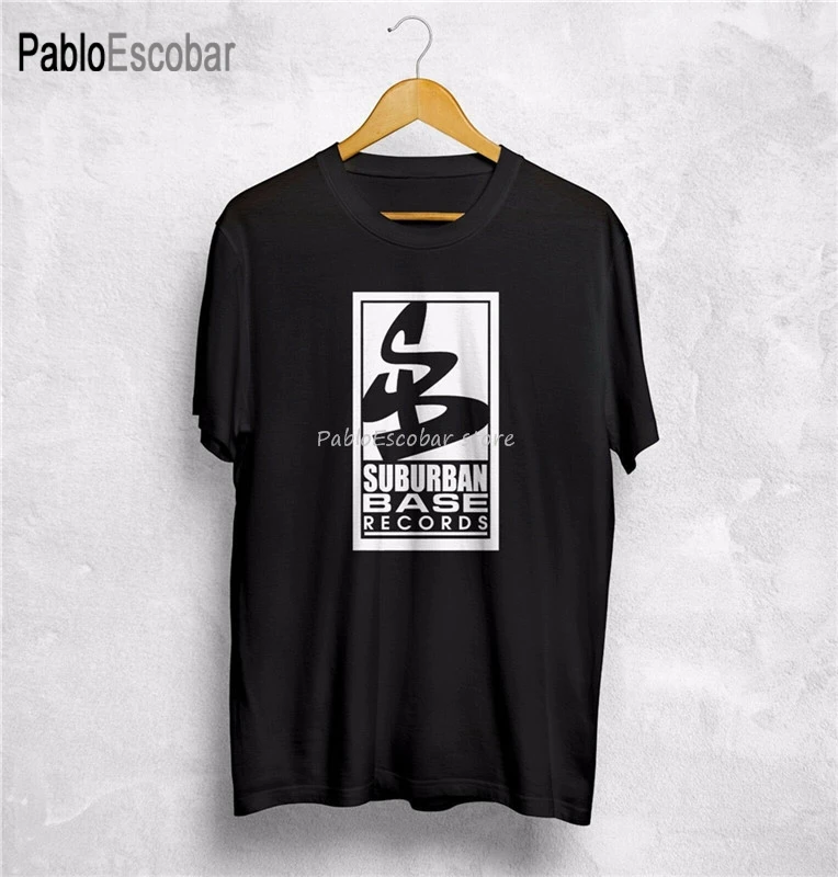 summer top tees Suburban Base Records T Shirt Clubwear Dj Breakbeat Hardcore Rave Jungle Fashion Classic Tee Shirt
summer top tees Suburban Base Records T Shirt Clubwear Dj Breakbeat Hardcore Rave Jungle Fashion Classic Tee Shirt