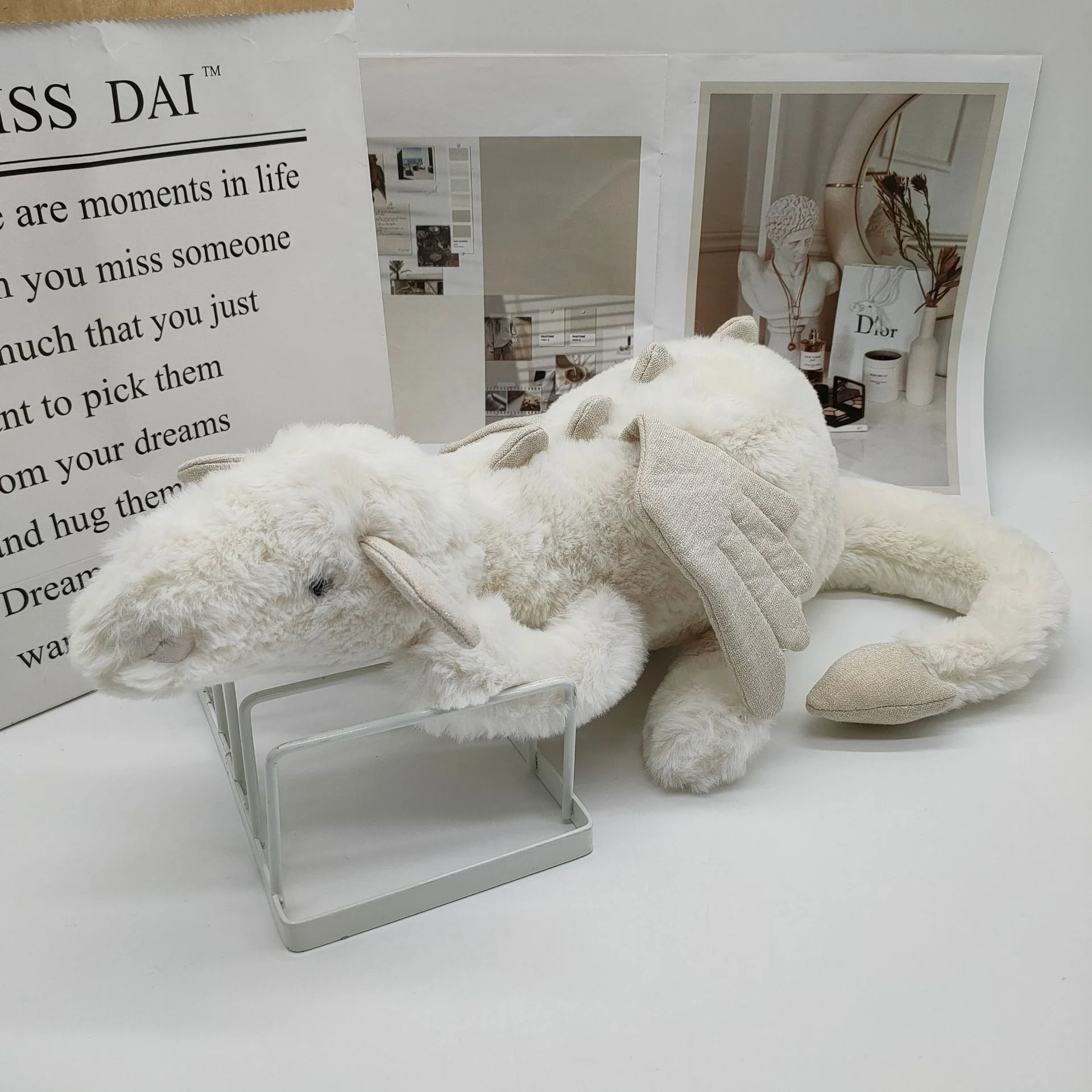 20"/50cm Little Snow Dragon Plush Toy White Dinosaur Stuffed Animal Doll Birthday Gift For Boy
20"/50cm Little Snow Dragon Plush Toy White Dinosaur Stuffed Animal Doll Birthday Gift For Boy
