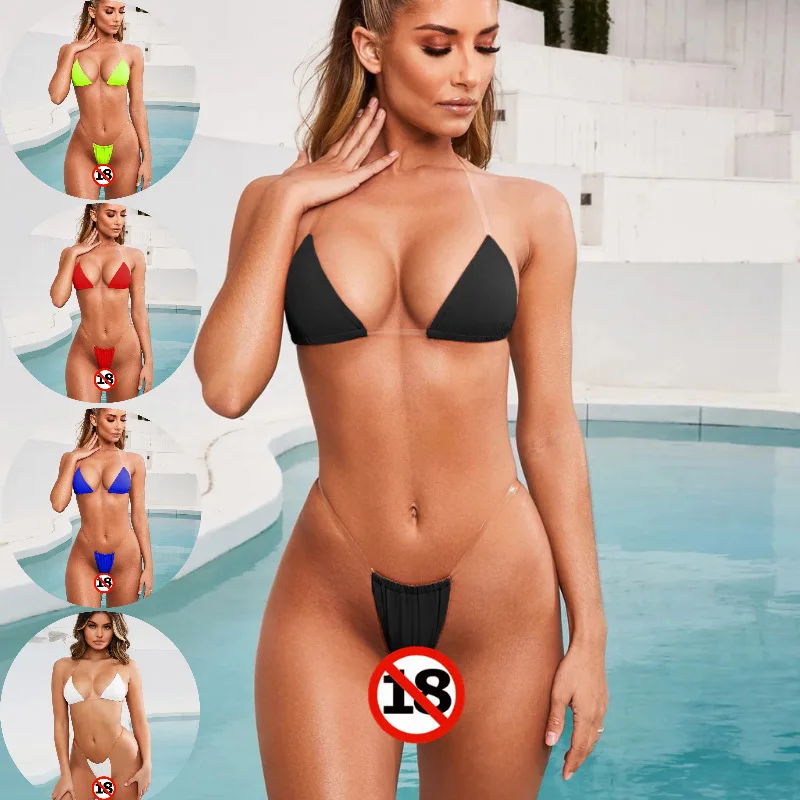 New Sexy Bikini 2022 Women Solid Swimsuit Swimwear String Thong Push Up Bikini Set Brazilian Bathing Suit Summer Beach Swimming
New Sexy Bikini 2022 Women Solid Swimsuit Swimwear String Thong Push Up Bikini Set Brazilian Bathing Suit Summer Beach Swimming