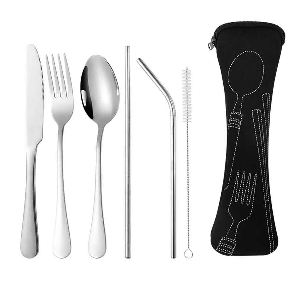 7pcs/set Spoon Fork Bottle Opener Portable Pouch Case For Traveling Camping Portable Stainless Steel Outdoor Tableware Set
7pcs/set Spoon Fork Bottle Opener Portable Pouch Case For Traveling Camping Portable Stainless Steel Outdoor Tableware Set