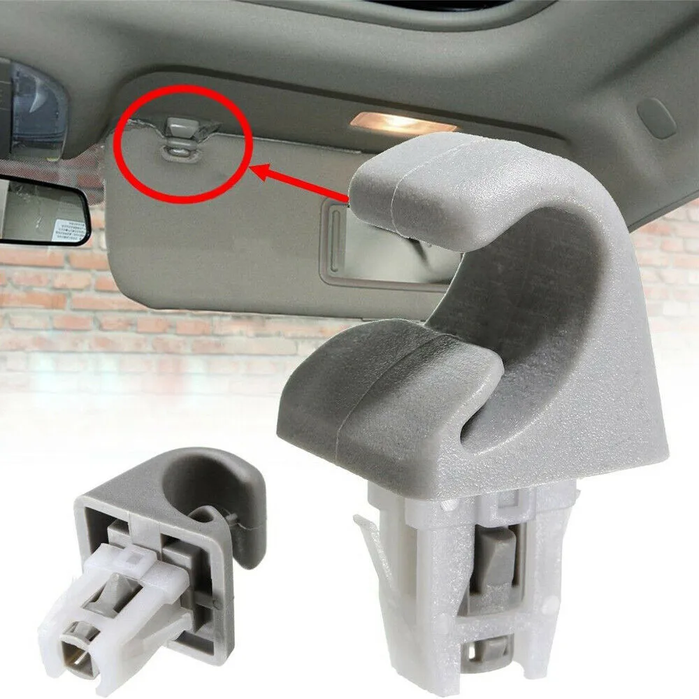 2pcs Car Sun Visor Clip Sunvisor Fastener Bracket Hook Holder Clip For Toyota Camry Corolla Highlander Prius RAV4
2pcs Car Sun Visor Clip Sunvisor Fastener Bracket Hook Holder Clip For Toyota Camry Corolla Highlander Prius RAV4
