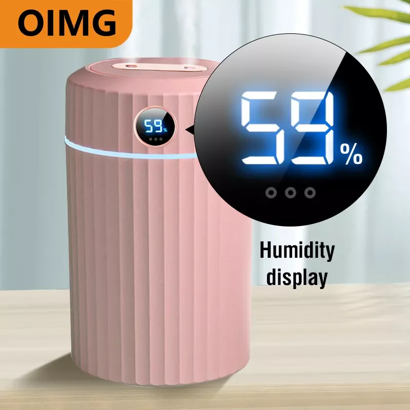 2L Usb Capacity Air Humidifier with Screen Display Air Aroma For Difusores Humidificador Diffuser Essential Oils for Home Office
2L Usb Capacity Air Humidifier with Screen Display Air Aroma For Difusores Humidificador Diffuser Essential Oils for Home Office