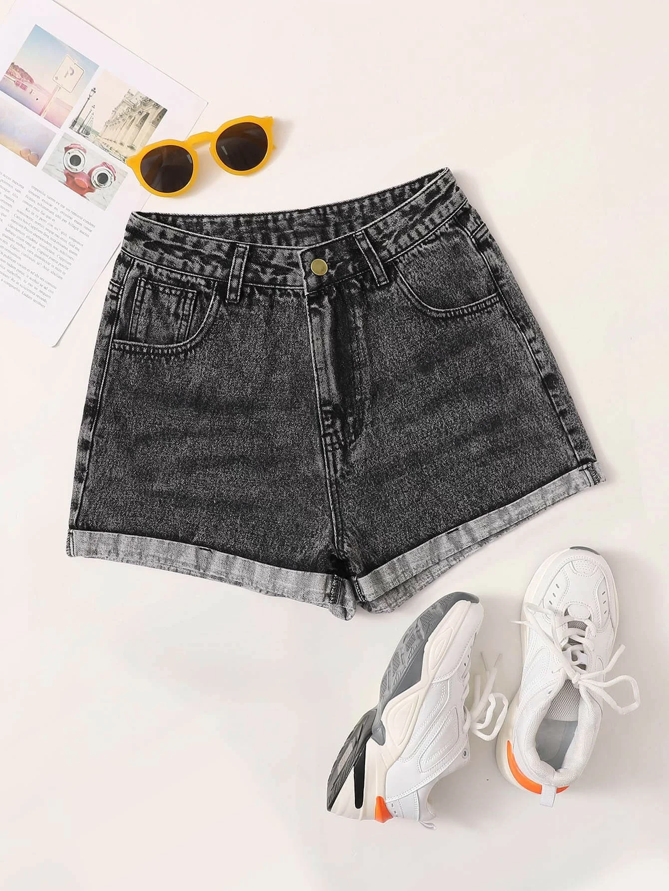 Summer Short Sleeve Splice Shirt Streetwear 2 Piece Suit+High Street Loose Chain Cargo Shorts Harajuku Two Piece Shirt Women Set
Summer Short Sleeve Splice Shirt Streetwear 2 Piece Suit+High Street Loose Chain Cargo Shorts Harajuku Two Piece Shirt Women Set