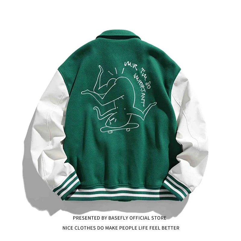 New Arriva Retro Men Vintage Short Embroidery Varsity Jacket Unisex Women Baseball Bomber Coat Hip Hop Award Letterman Street
New Arriva Retro Men Vintage Short Embroidery Varsity Jacket Unisex Women Baseball Bomber Coat Hip Hop Award Letterman Street