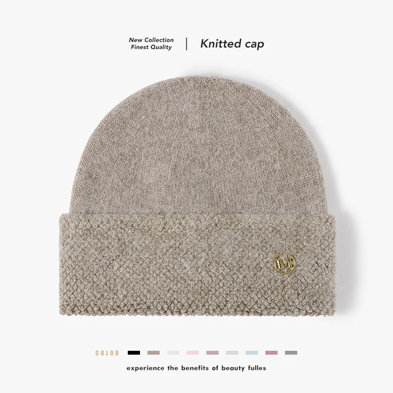 New 2023 Fluffy Rabbit Hair Angora Winter Hat Women Warm Knitted Hat Thicken Fashionable Beanie
New 2023 Fluffy Rabbit Hair Angora Winter Hat Women Warm Knitted Hat Thicken Fashionable Beanie