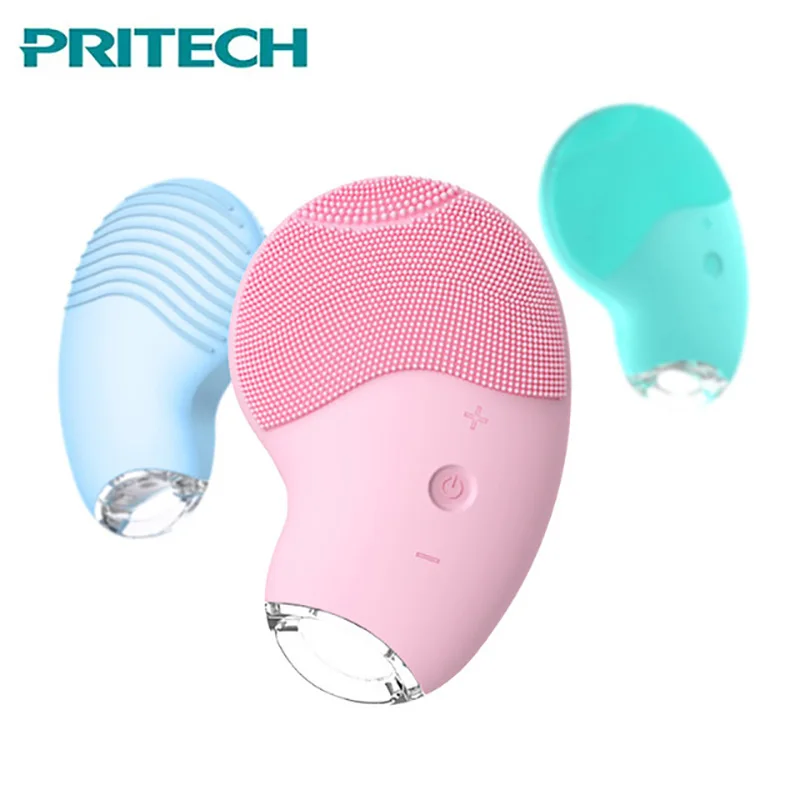 Электрическая щетка для чистки лица Pritech, силиконовая щетка для лица, перезаряжаемый скребок для кожи, средство для глубокого очищения пор
Электрическая щетка для чистки лица Pritech, силиконовая щетка для лица, перезаряжаемый скребок для кожи, средство для глубокого очищения пор