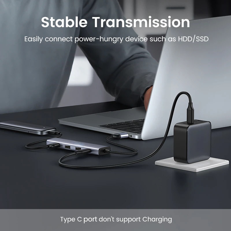 Factory Direct Selling USB HUB Type C to 4 USB 3.0 HUB USB to Type C Adapter 5G For Macbook Pro Air M1 PC Laptop Accessories US
Factory Direct Selling USB HUB Type C to 4 USB 3.0 HUB USB to Type C Adapter 5G For Macbook Pro Air M1 PC Laptop Accessories US