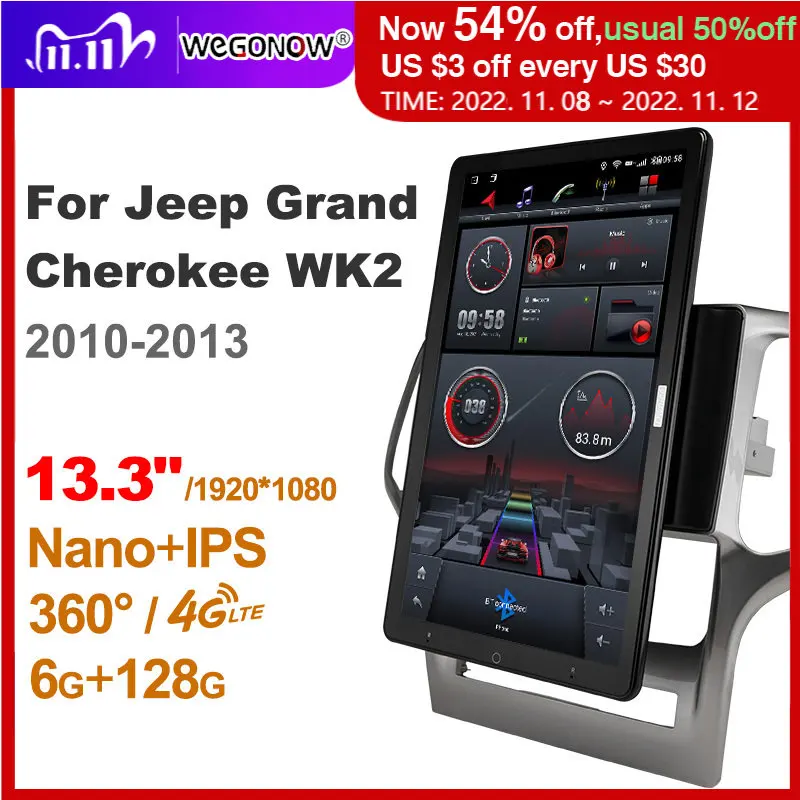 10,1-дюймовый Ownice 1Din Android 13,3 автомобильное радио 10,0 панорама для Jeep Grand Cherokee WK2 360-2010 автомобильное аудио SPDIF 4G LTE без DVD
10,1-дюймовый Ownice 1Din Android 13,3 автомобильное радио 10,0 панорама для Jeep Grand Cherokee WK2 360-2010 автомобильное аудио SPDIF 4G LTE без DVD