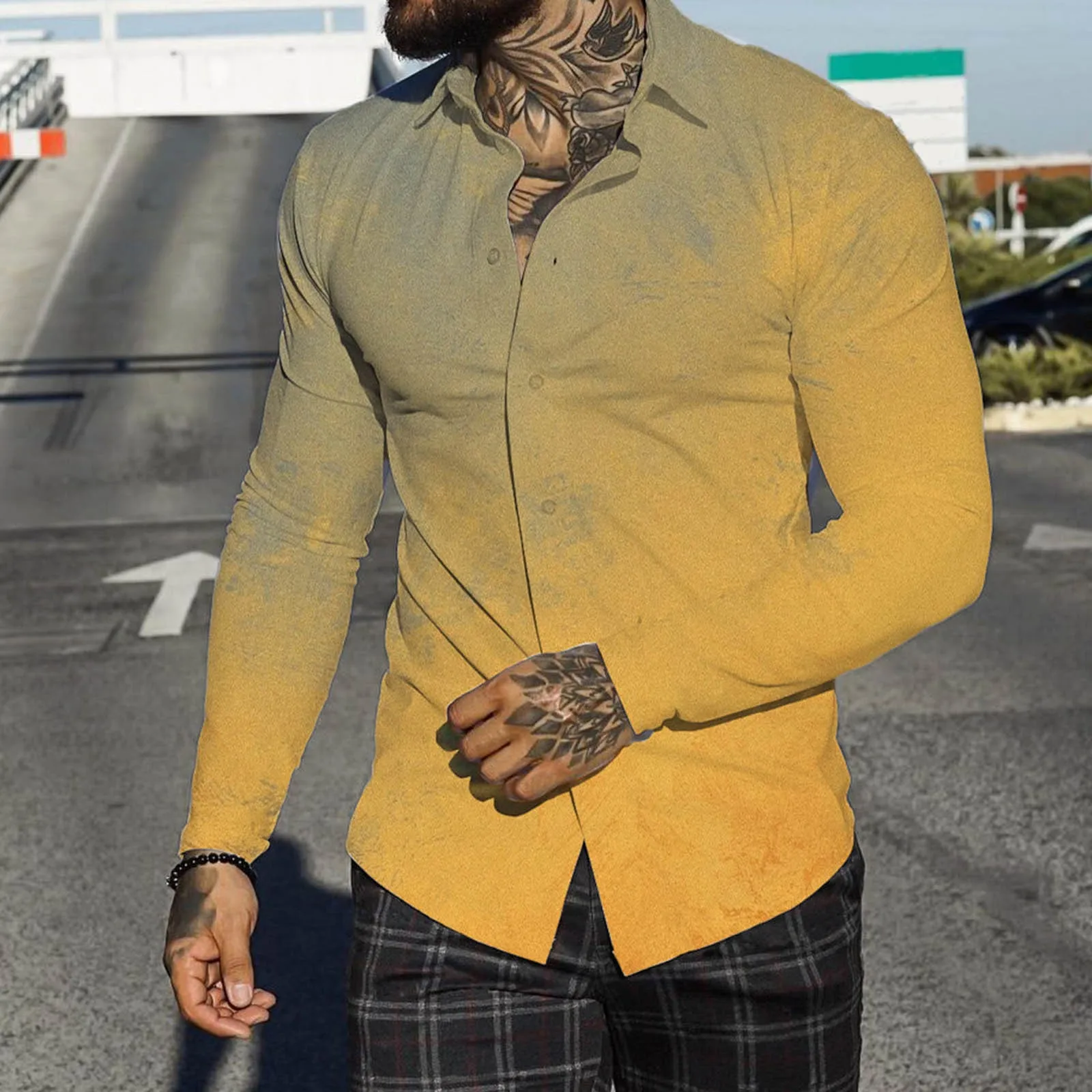 Fashion Shirt Men Autumn Winter Single Breasted Casual Lapel Full Print Beach Long Sleeve Vacation Outdoor Mens Cotton Blouse
Fashion Shirt Men Autumn Winter Single Breasted Casual Lapel Full Print Beach Long Sleeve Vacation Outdoor Mens Cotton Blouse