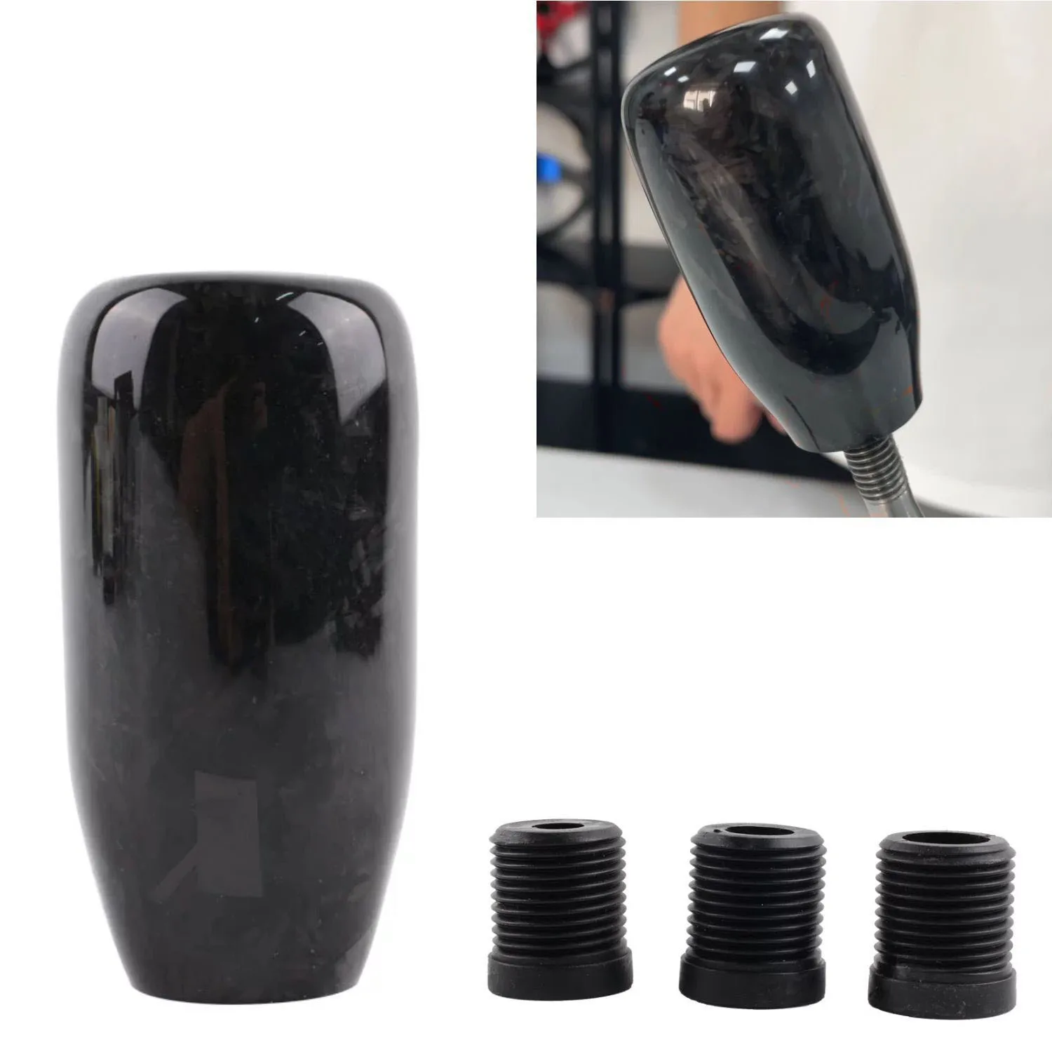 Forged Fiber Shift Knob For Car Modification Irregular Forged Pattern Carbon Fiber Manual Transmission Shift Head
Forged Fiber Shift Knob For Car Modification Irregular Forged Pattern Carbon Fiber Manual Transmission Shift Head