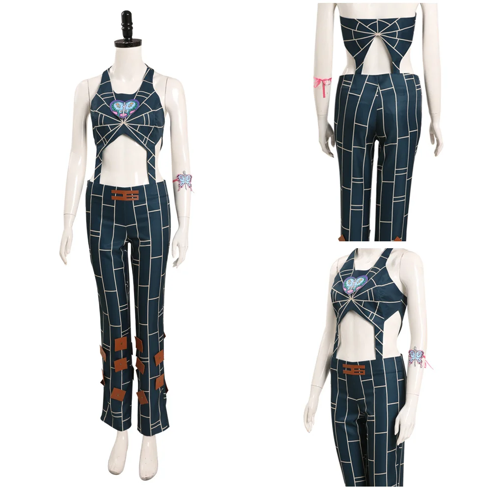 JoJo’s Bizarre Adventure Stone Ocean Jolyne Cujoh Cosplay Costume Outfits Halloween Carnival Suit
JoJo’s Bizarre Adventure Stone Ocean Jolyne Cujoh Cosplay Costume Outfits Halloween Carnival Suit