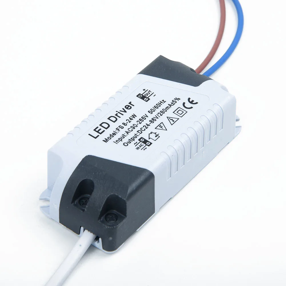 LED Driver 280mA 8-24W AC 110V 220V To DC 24V LED Driver Power Supply Adapter For LED Strip Transformers Panel Ceilling Lamp
LED Driver 280mA 8-24W AC 110V 220V To DC 24V LED Driver Power Supply Adapter For LED Strip Transformers Panel Ceilling Lamp