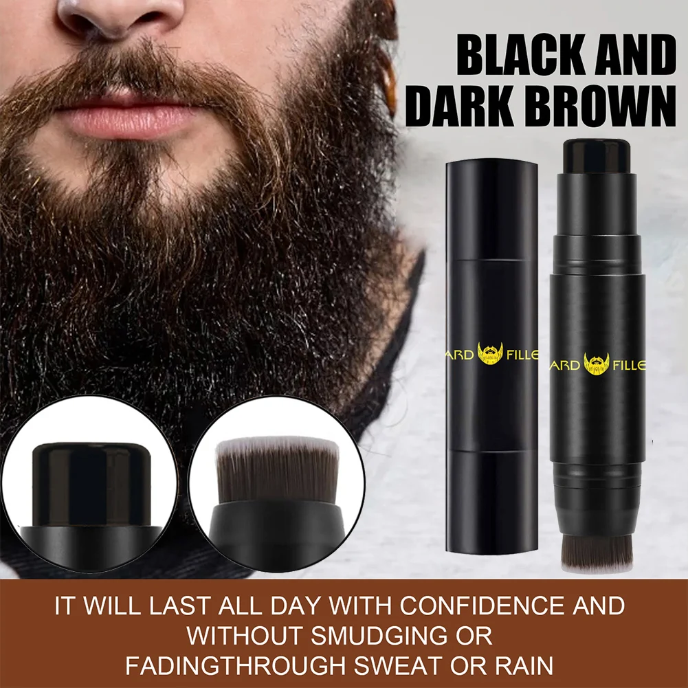 Double-ended Beard Filler Pen Waterproof Sweatproof Beard Filling Powder Natural Beard Shaping Tool Mustache Repair Pen For Men
Double-ended Beard Filler Pen Waterproof Sweatproof Beard Filling Powder Natural Beard Shaping Tool Mustache Repair Pen For Men