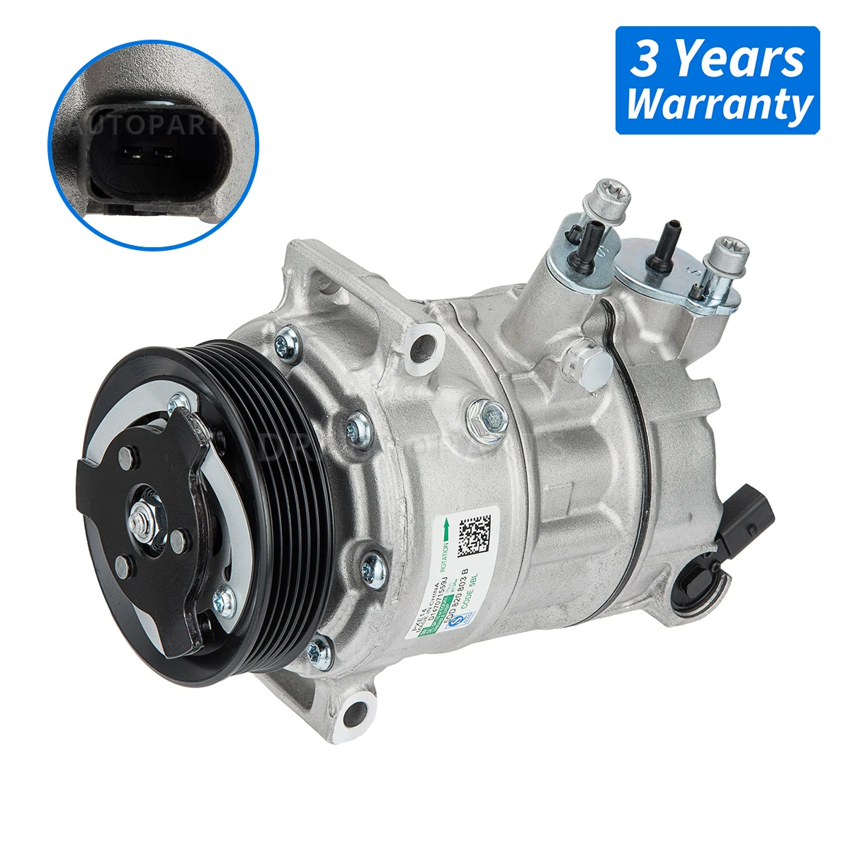 A/C Air Condition Compressor 5C0820803C 5C0820803A 5C0820803B For Volkswagen CC EOS GTI Jetta Passat
A/C Air Condition Compressor 5C0820803C 5C0820803A 5C0820803B For Volkswagen CC EOS GTI Jetta Passat