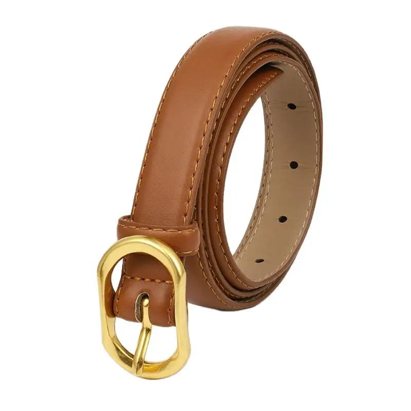 Pu Leather Belt For Women Men Metal Gold Pin Waist Strap Male Female Jeans Trouser Dress Street Decorative Waistband Retro
Pu Leather Belt For Women Men Metal Gold Pin Waist Strap Male Female Jeans Trouser Dress Street Decorative Waistband Retro