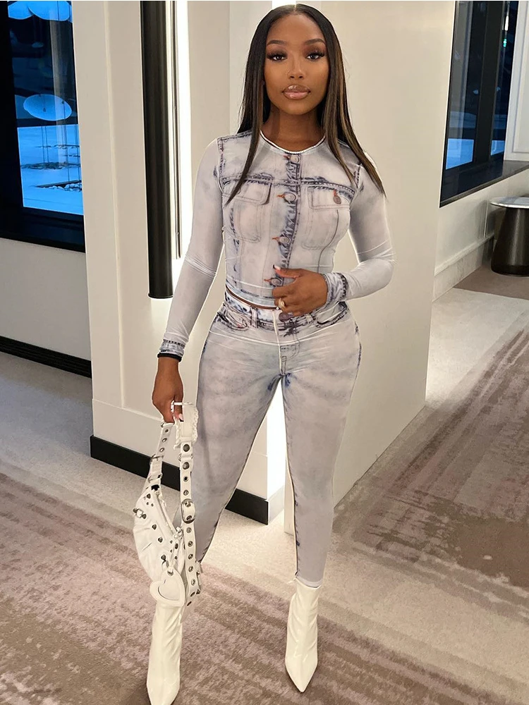 Fashion Streetwear 2 Piece Sets Womens Outfits 2022 Autumn White Print O-neck Cropped T-shirt and Pencil Pants Female Suit Y2K
Fashion Streetwear 2 Piece Sets Womens Outfits 2022 Autumn White Print O-neck Cropped T-shirt and Pencil Pants Female Suit Y2K
