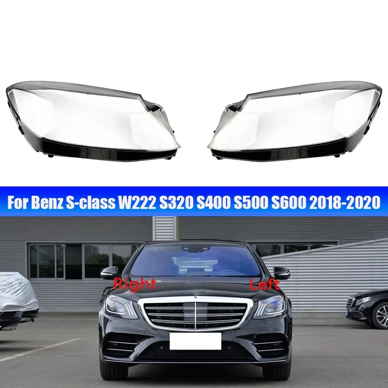 1 пара прозрачных чехлов для фар Mercedes Benz S-Class W222 S320 S400 S500 S600 2018-2023 абажур
1 пара прозрачных чехлов для фар Mercedes Benz S-Class W222 S320 S400 S500 S600 2018-2023 абажур