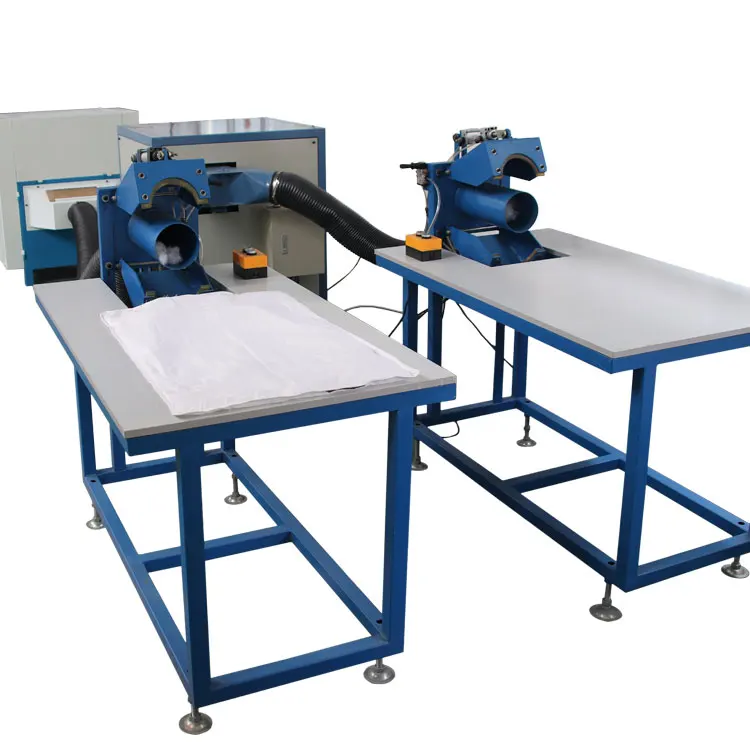 High quality pillow stuffing machine Double-head filling machine pillow blower
High quality pillow stuffing machine Double-head filling machine pillow blower