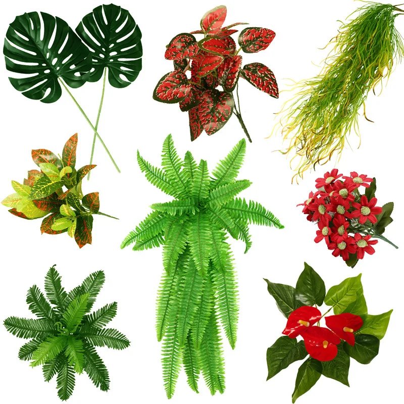 Artificial Plant Wall Accessories Green Grass Plastic Fern Plants Green Leaves Fake Flower Plant Wedding Home Table Decoration
Artificial Plant Wall Accessories Green Grass Plastic Fern Plants Green Leaves Fake Flower Plant Wedding Home Table Decoration