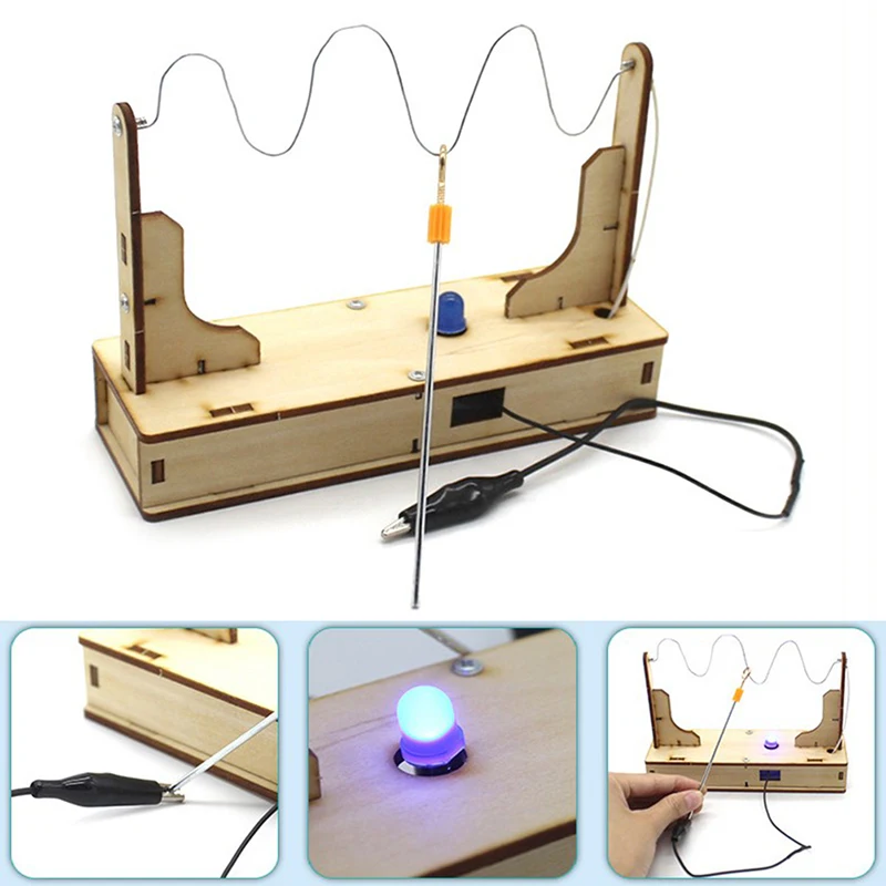DIY Physics Experiment Model Kit Circuit Materials Creative Educational Toys ABS
DIY Physics Experiment Model Kit Circuit Materials Creative Educational Toys ABS