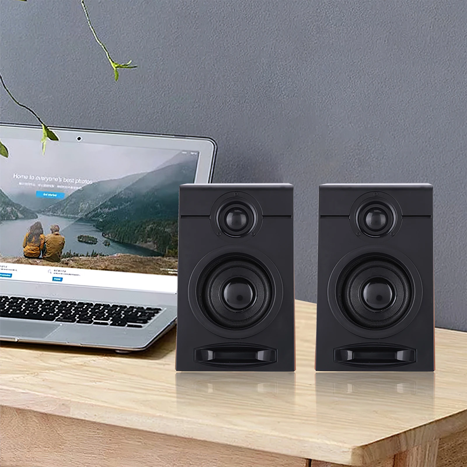 2 Pack Computer Bass Speaker USB Wired Multimedia Speakers PC Gaming Supply Sound Box for Household Studio Shop
2 Pack Computer Bass Speaker USB Wired Multimedia Speakers PC Gaming Supply Sound Box for Household Studio Shop